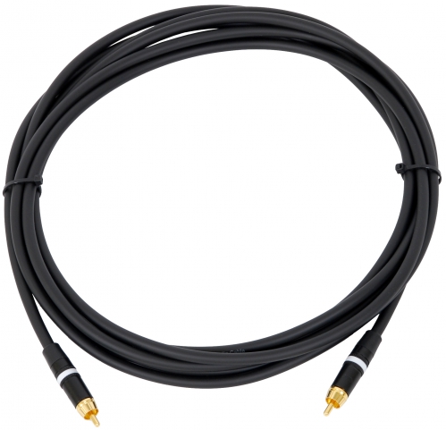 Klotz AC106 subwoofer cable 5m, RCA Neutrik plugs