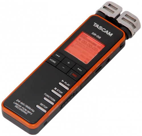 Tascam DR 08 digital recorder