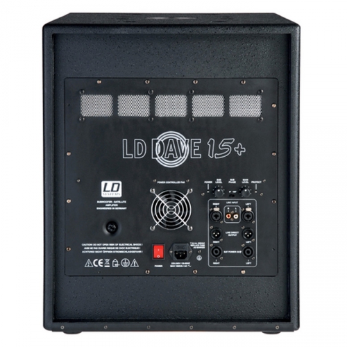 LD Systems DAVE 15 G2 zestaw nagonieniowy 400W + 2x150W