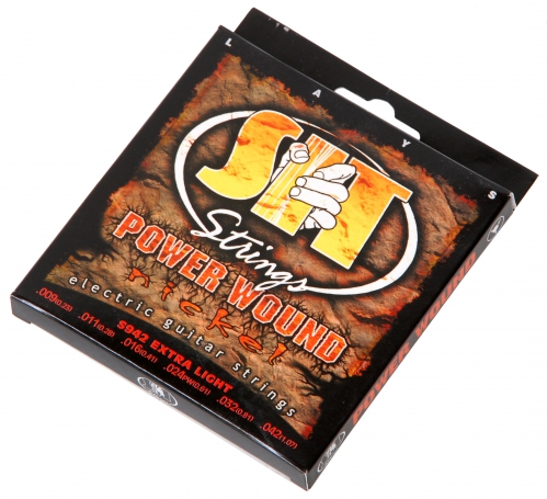 SIT S942 Power Wound Rock′n′Roll electric guitar strings 9-42