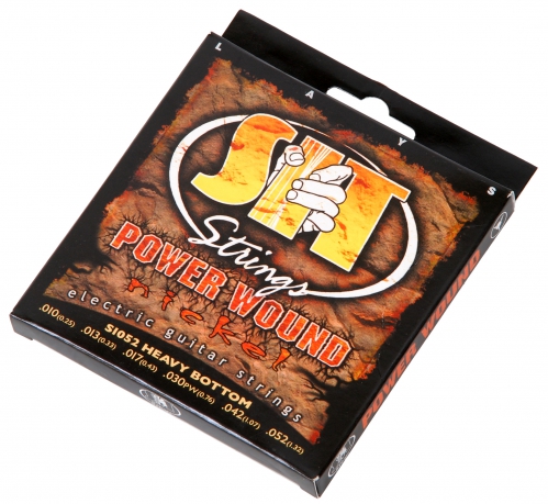 SIT S 1052 Power Wound Heavy Bottom Electric Guitar Strings 10-52