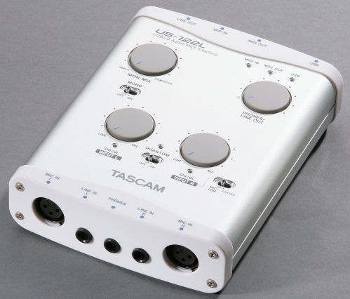 Tascam US-122L USB audio/midi interface