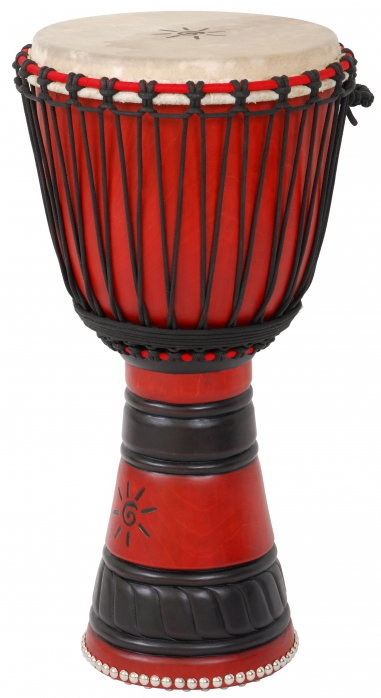AN Djembe 12″ maple, red