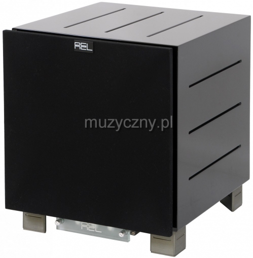 REL R505 powered subwoofer 500W RMS 10″ Black Piano