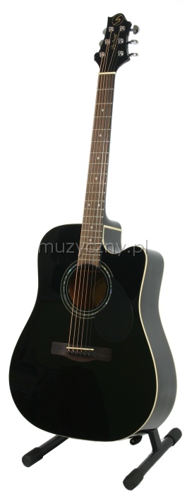 Samick D2CE-BK acoustic guitar with EQ