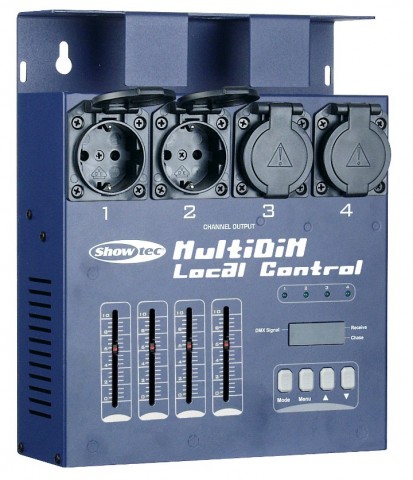 Showtec 50391 MultiDim Local Control 4ch. dimmer