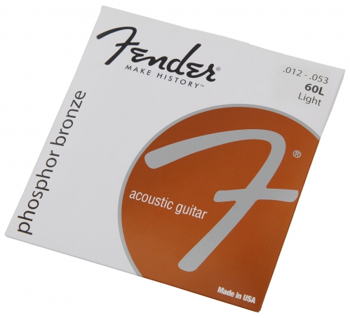 Fender Phosphor Bronze Light acoustic strings 12-53
