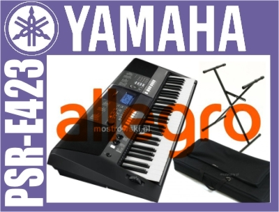 Yamaha PSR E 423 zestaw z Allegro