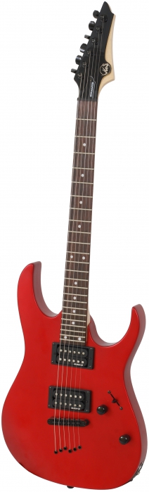 VGS Soulmaster HH deep red metallic electric guitar