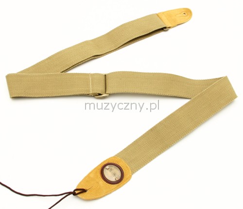 Fender Cotton guitar strap (tan)