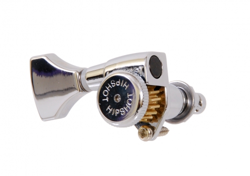Hipshot 6GL0C-T guitar tuning machines, blocked, right (chrome)