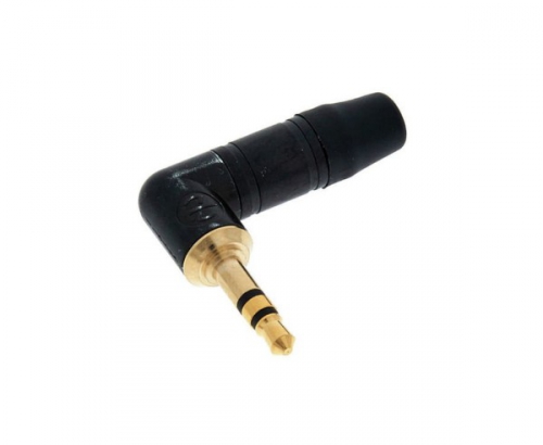 Neutrik NTP3RC-B angled mini Jack plug, gold contacts