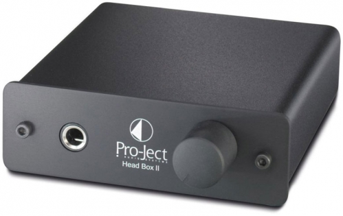 Pro-Ject Head Box II headphones amplifier, black