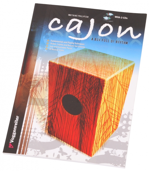 AN LC 36 Cajon - a box full of rhythm book (+ 2 x CD)