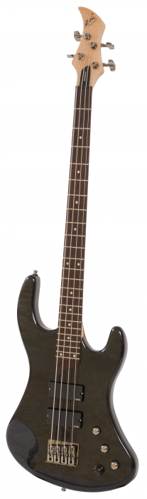 Esh Sovereign 4 bass guitar (Transparent Black/Grey Ash, high gloss, hi-end Piezo System)
