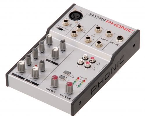 Phonic AM120 audio mixer