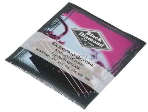 Black Diamond N-477M electric guitar strings 11-50