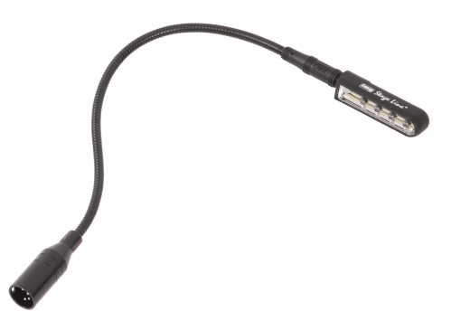 Monacor GNL-404 LED lamp with gooseneck XLR 4-pin