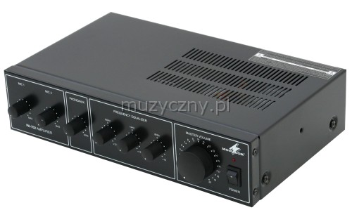 Monacor PA-702 power amplifier 100V