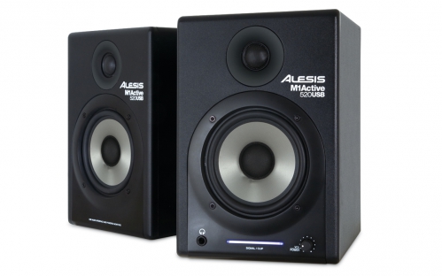 Alesis M1 Active 520 USB Nearfield Studio Monitors with USB Audio I/O