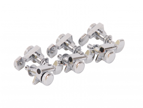 Schaller 2000 M6L I CR guitar tuning machines, blocked