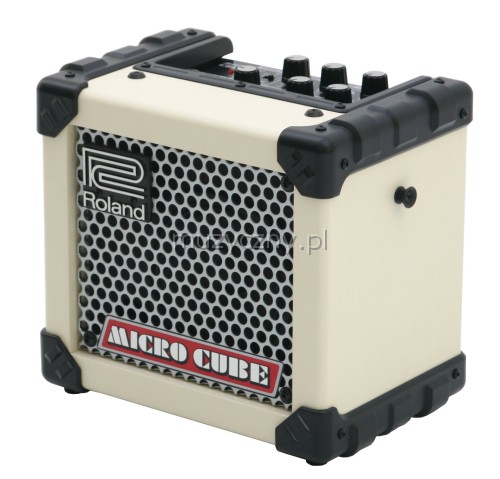Roland Micro Cube guitar amplifier (white)