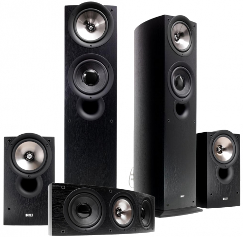 KEF iQ70, iQ10, iQ60c