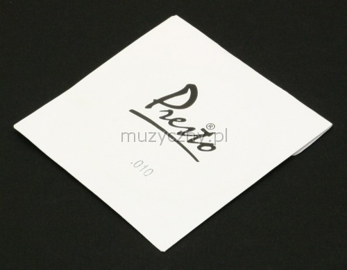 Presto 010 single metal strings