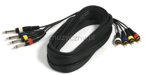 Sssnake SPR4060 4xJack/4xCinch 6m cable