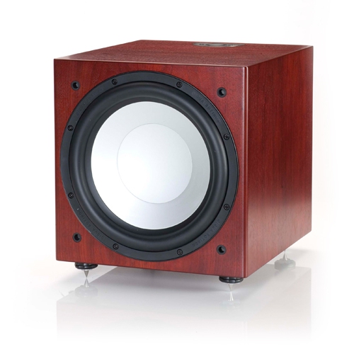 MonitorAudio RXW12 active subwoofer, Silver series 500W (Natural Walnut)