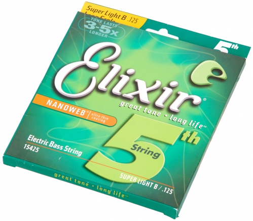 Elixir 15425 125 L bass guitar string