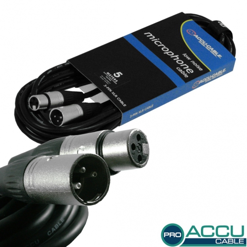 AccuCable Pro microphone cable XLR - XLR 5m