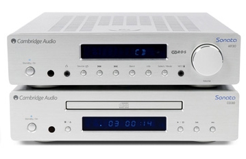 CambridgeAudio Sonata AR 30 amplituner + DVD player (set), silver