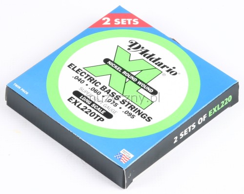 D′Addario EXL 220TP bass guitar strings 40-95