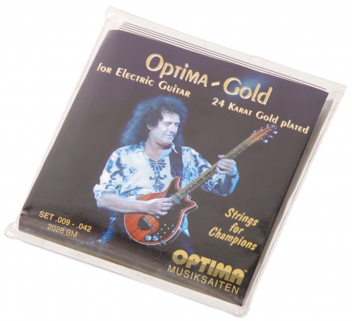 Optima Brayan May Signature electric guitar strings 9-42