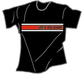 Reloop T-Shirt with logo black