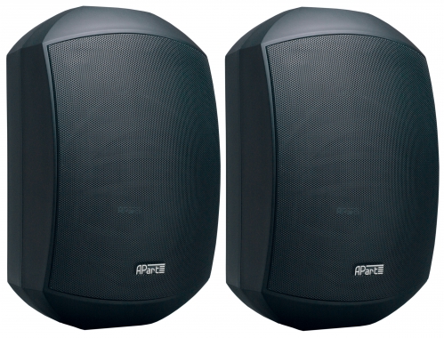 Apart MASK6BL speaker set 200W, 8 Ohm, black (pair)