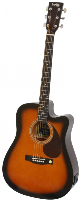 EverPlay AP-302EQ  acoustic guitar with EQ cutaway