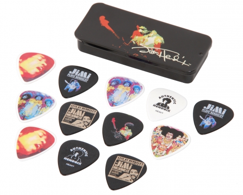 Dunlop Jimi Hendrix Band Of Gypsys pick set 12 pcs