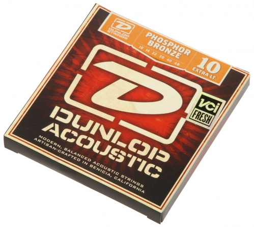 Dunlop DAP Phosphor Bronze Acoustic Guitar Strings 10-48