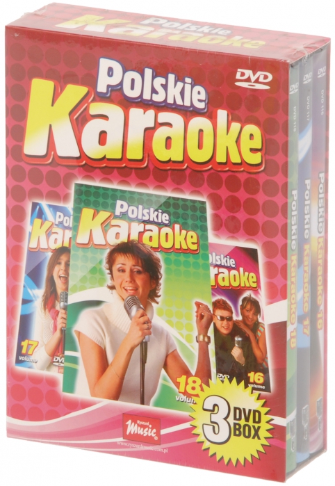 AN Polskie Karaoke 3 DVD BOX