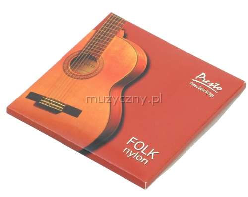 Presto Folk Nylon electric guitar strings