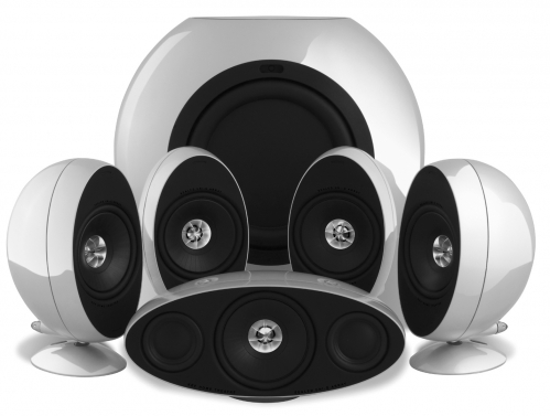 KEF KHT3005 SE high quality Uni-Q, white