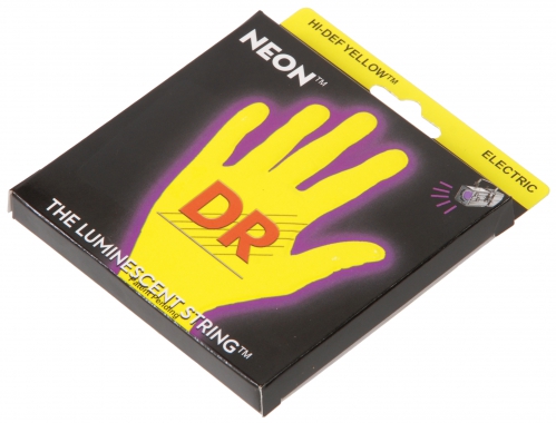 DR NYE-10 HiDef Yellow Neon Medium Electric Guitar Strings (10-46) DR NYE-10 HiDef Yellow Neon Medium Electric Guitar Strings (10-46)