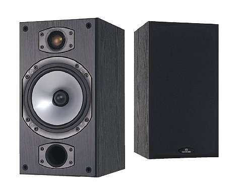 MonitorAudio Monitor M2 bookshelf speakers 100W/6Ohm, Black Vinyl