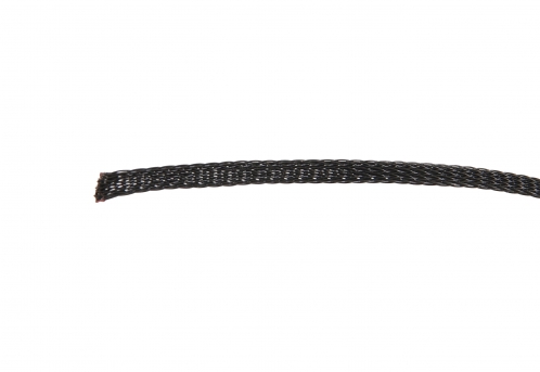 JDDTECH PES-003-BLK polyester insulating sleeve, black 3mm