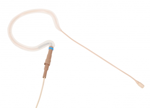 Countryman E6IOW6L1SR omnidirectional microphone (@ Sennheiser),  flesh-coloured