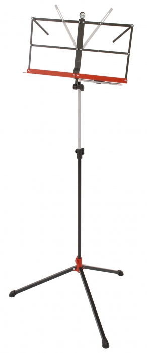 K&M 11100 Butterfly music stand, foldable, tri-color