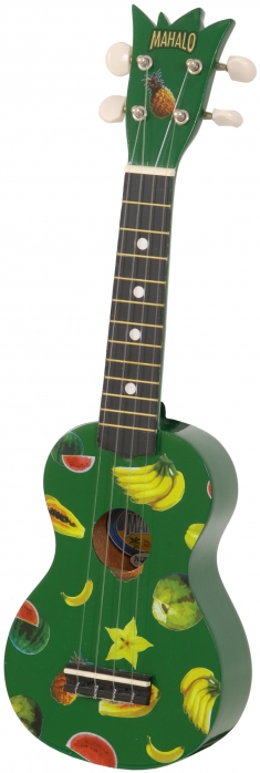 Mahalo U1 Kit GN soprano ukulele, green set