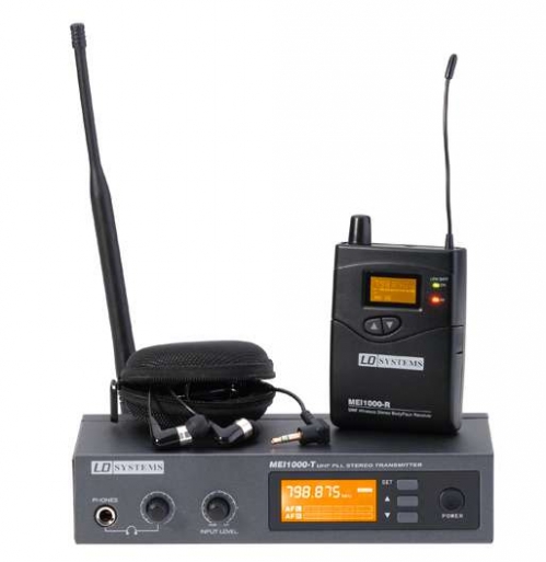 LDSystems MEI1000 wireless in-ear monitor system (790.850 - 813.800 MHz)